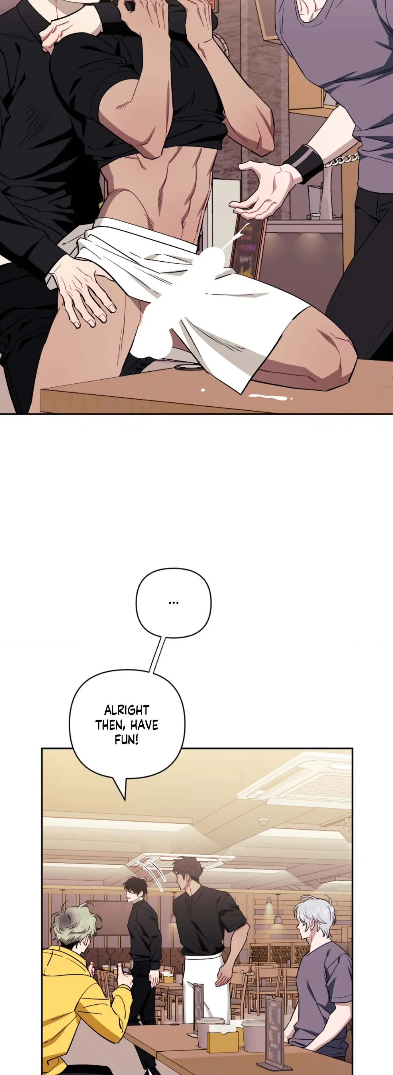 Stranger Than Friends - Side Story : About the Boss (9) manhwa