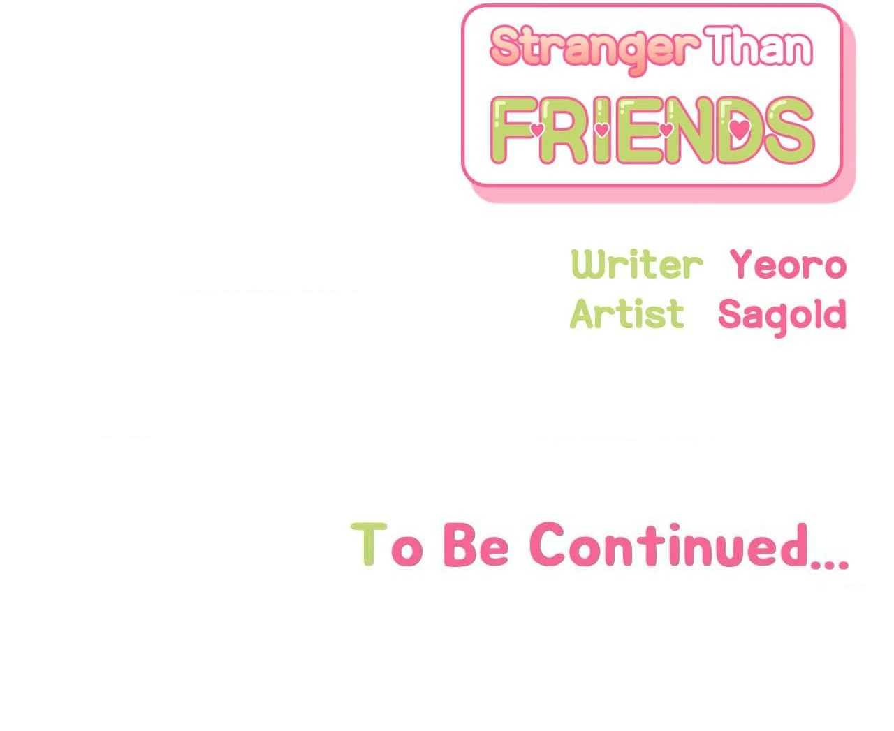 Stranger Than Friends - Side Story : About the Boss (9) manhwa