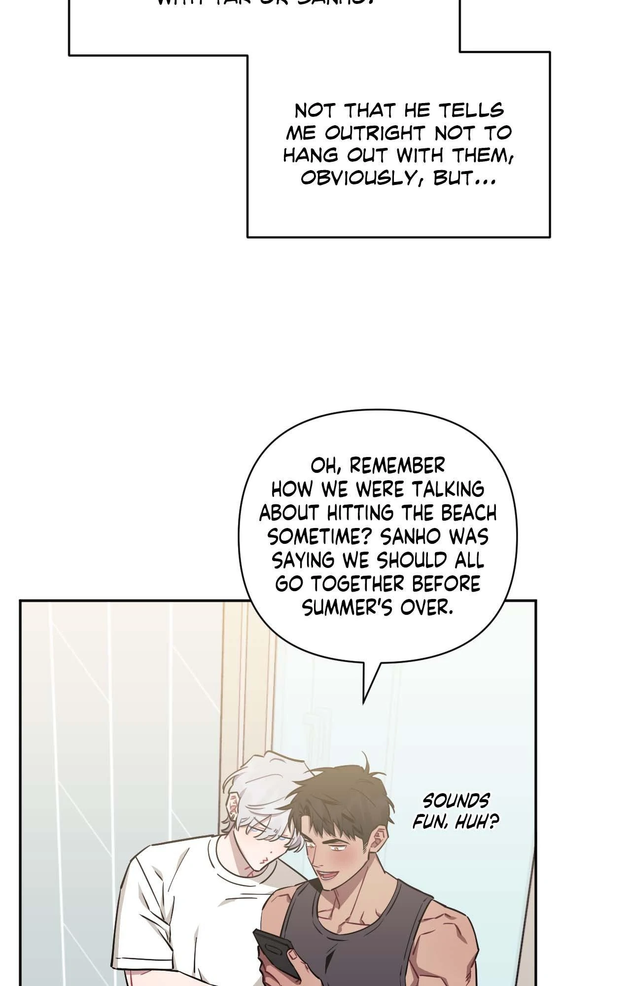 Stranger Than Friends - Side Story : Inseo x Yi-hyeok (1) manhwa
