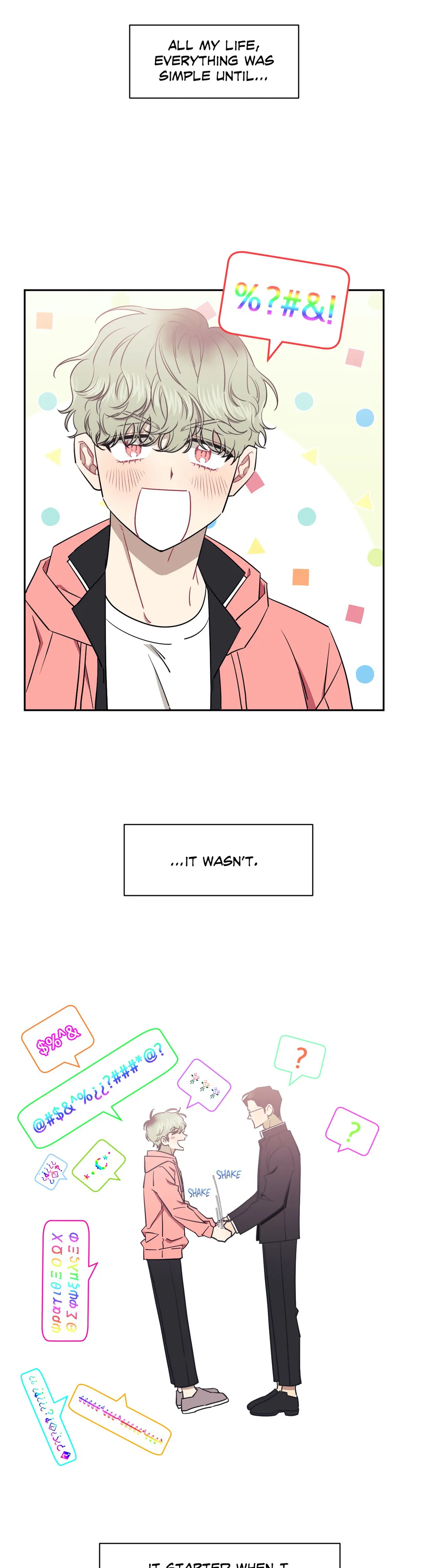 Stranger Than Friends - Side Story: Tak x Sanho (1) manhwa