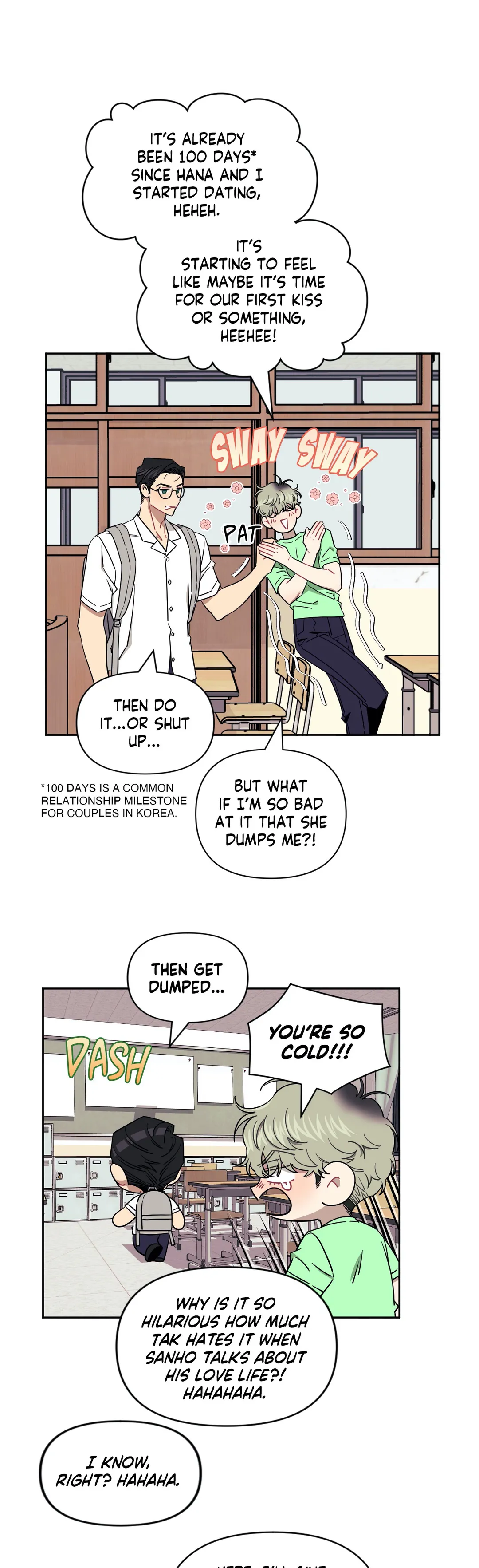 Stranger Than Friends - Side Story: Tak x Sanho (1) manhwa