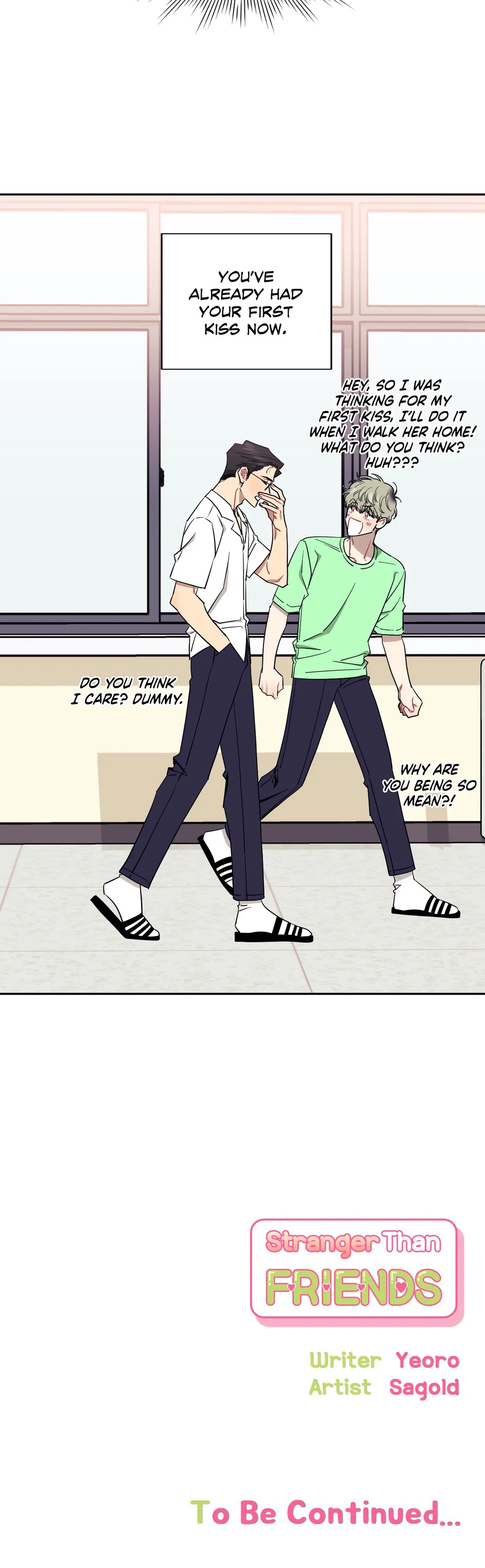 Stranger Than Friends - Side Story: Tak x Sanho (1) manhwa