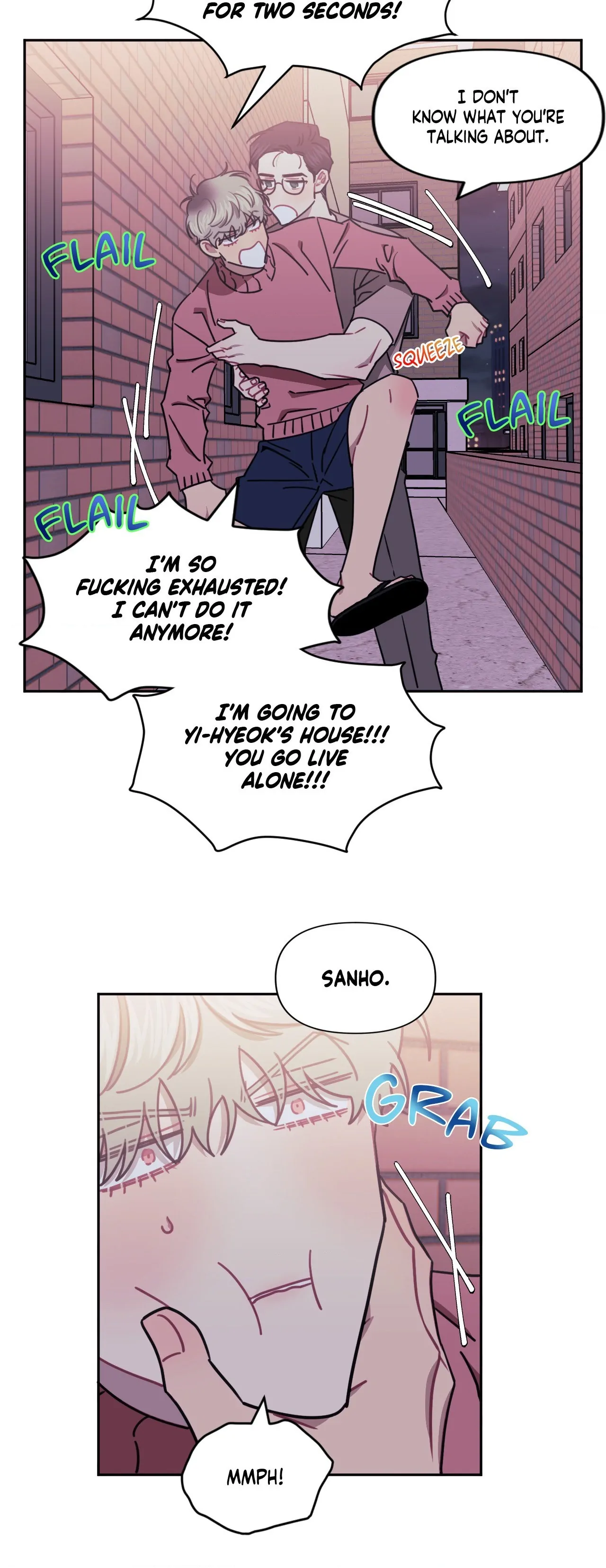 Stranger Than Friends - Side Story: Tak x Sanho (10) manhwa