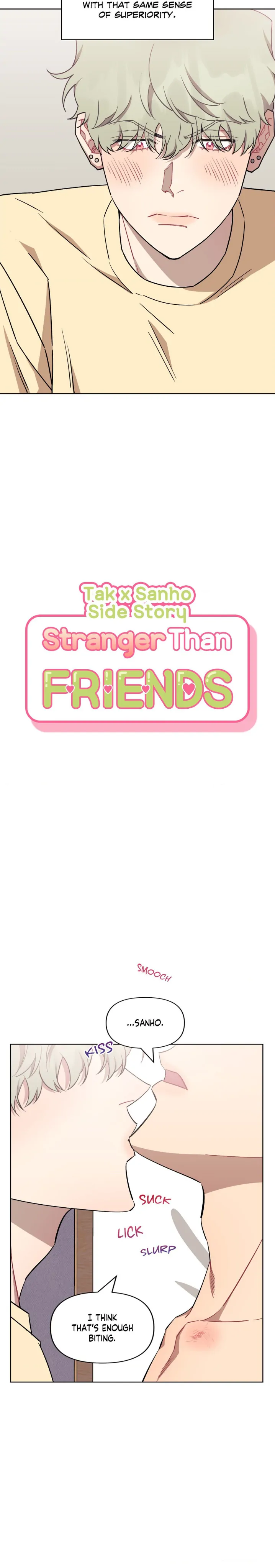 Stranger Than Friends - Side Story: Tak x Sanho (13) manhwa