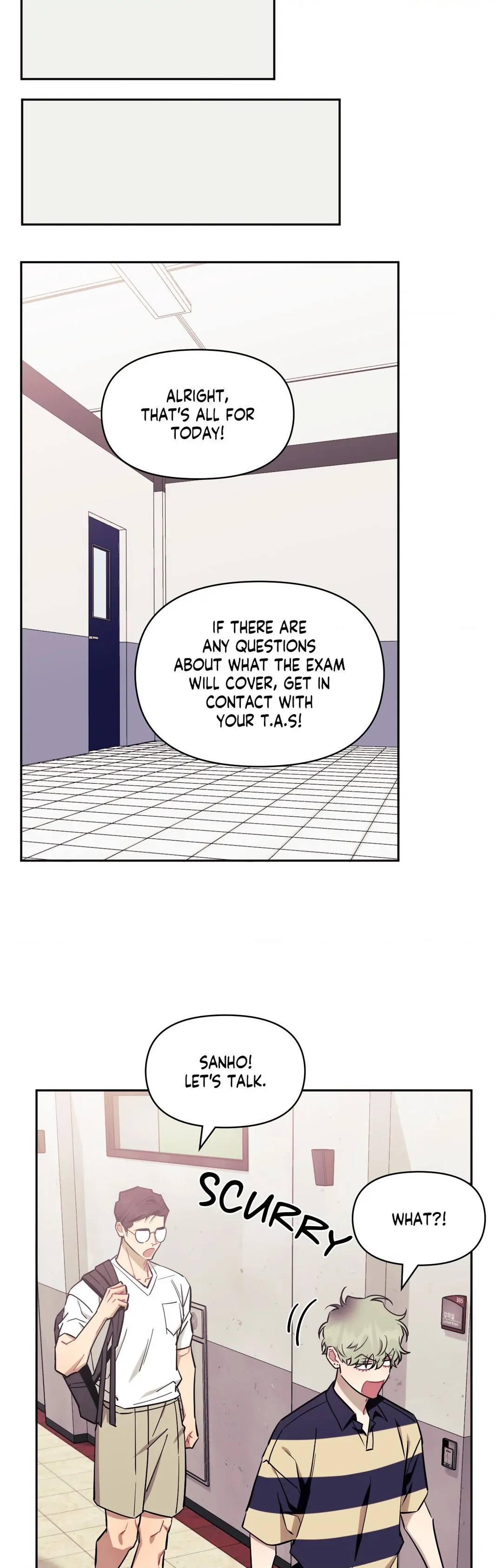 Stranger Than Friends - Side Story: Tak x Sanho (18) manhwa