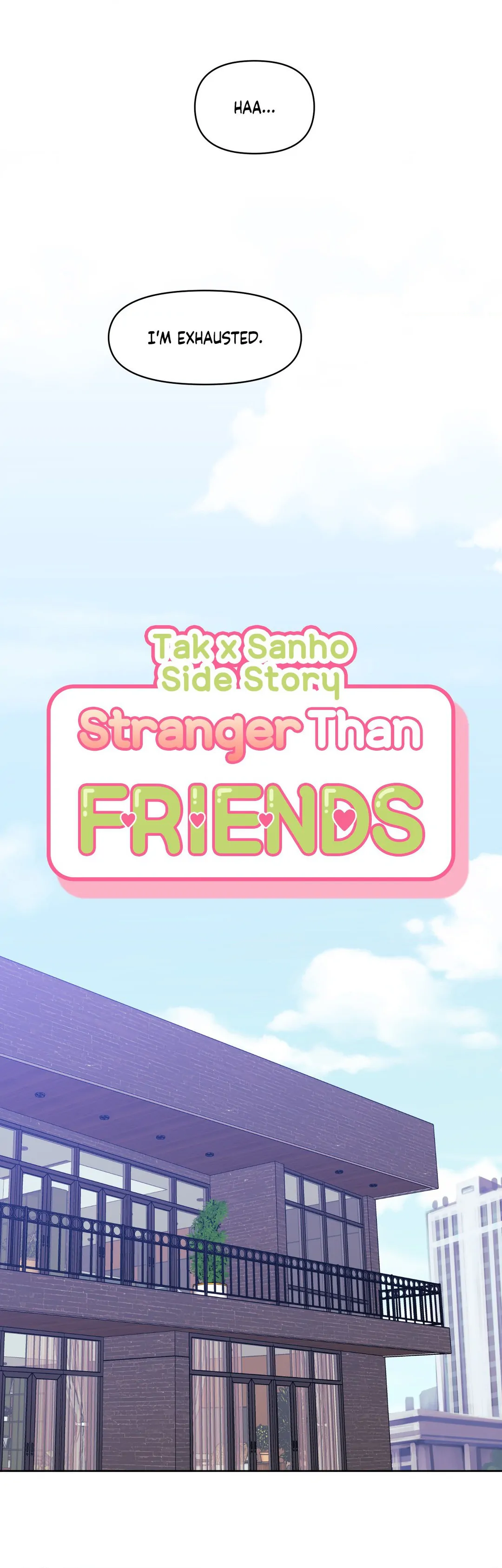 Stranger Than Friends - Side Story: Tak x Sanho (18) manhwa