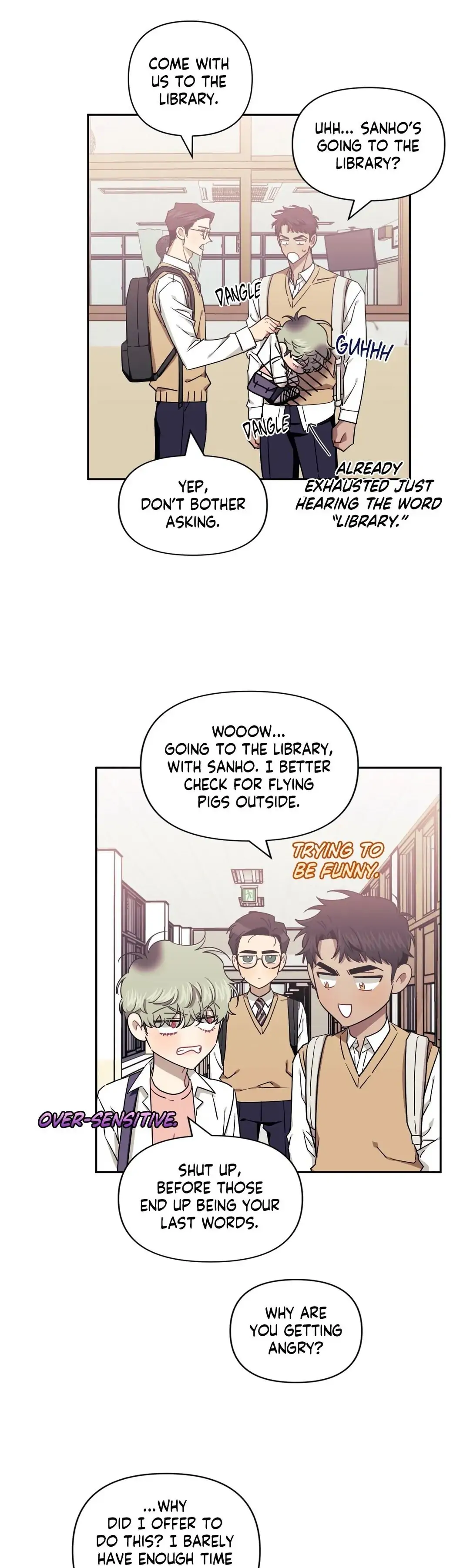 Stranger Than Friends - Side Story: Tak x Sanho (2) manhwa