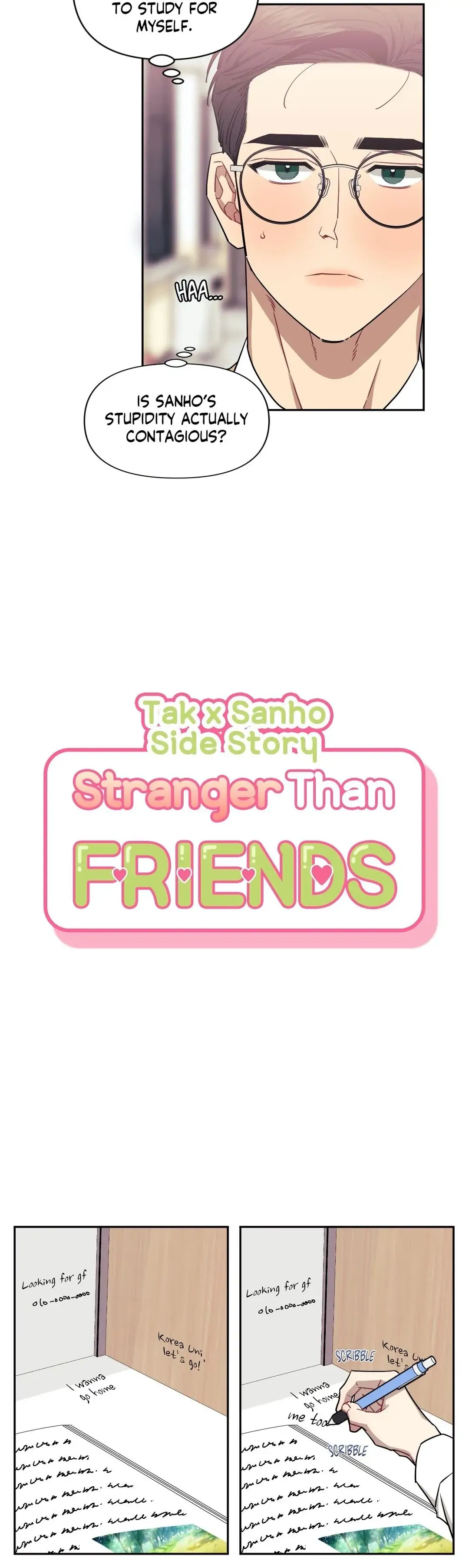 Stranger Than Friends - Side Story: Tak x Sanho (2) manhwa