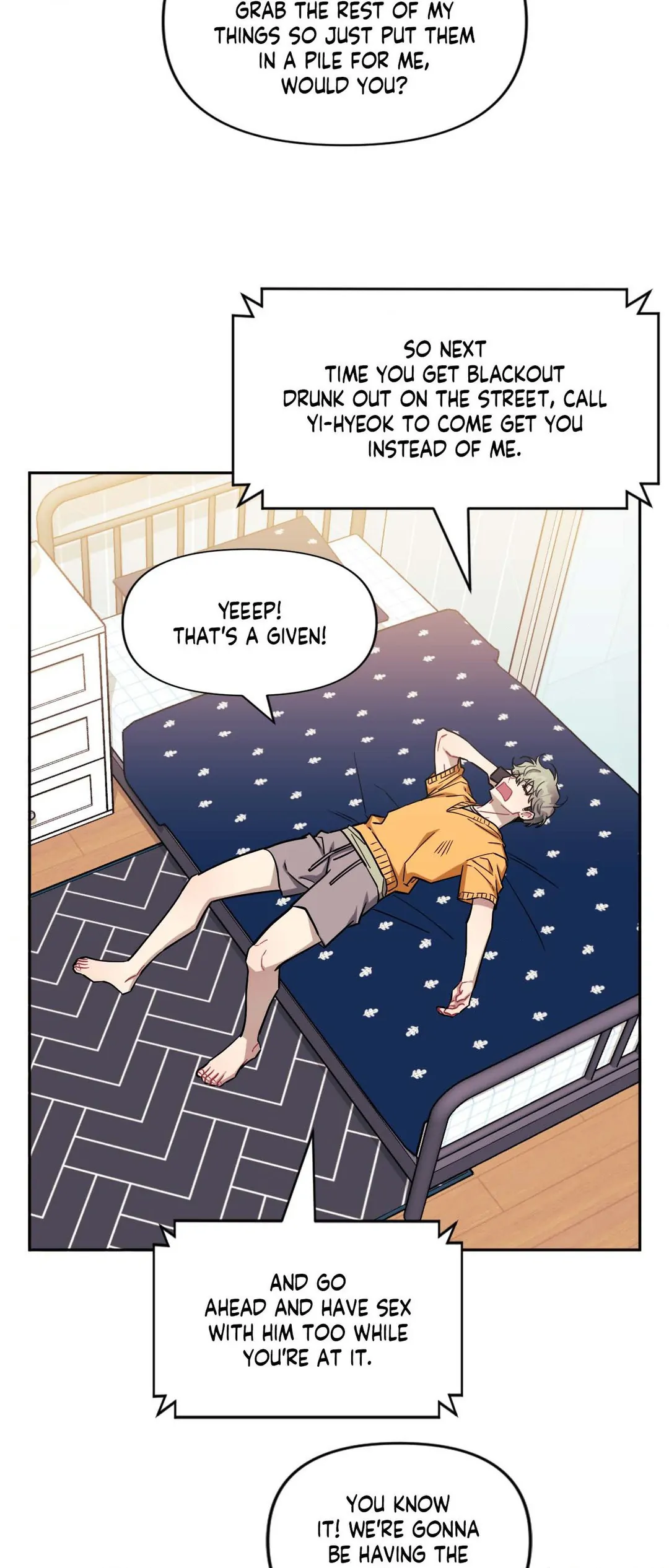 Stranger Than Friends - Side Story: Tak x Sanho (20) manhwa