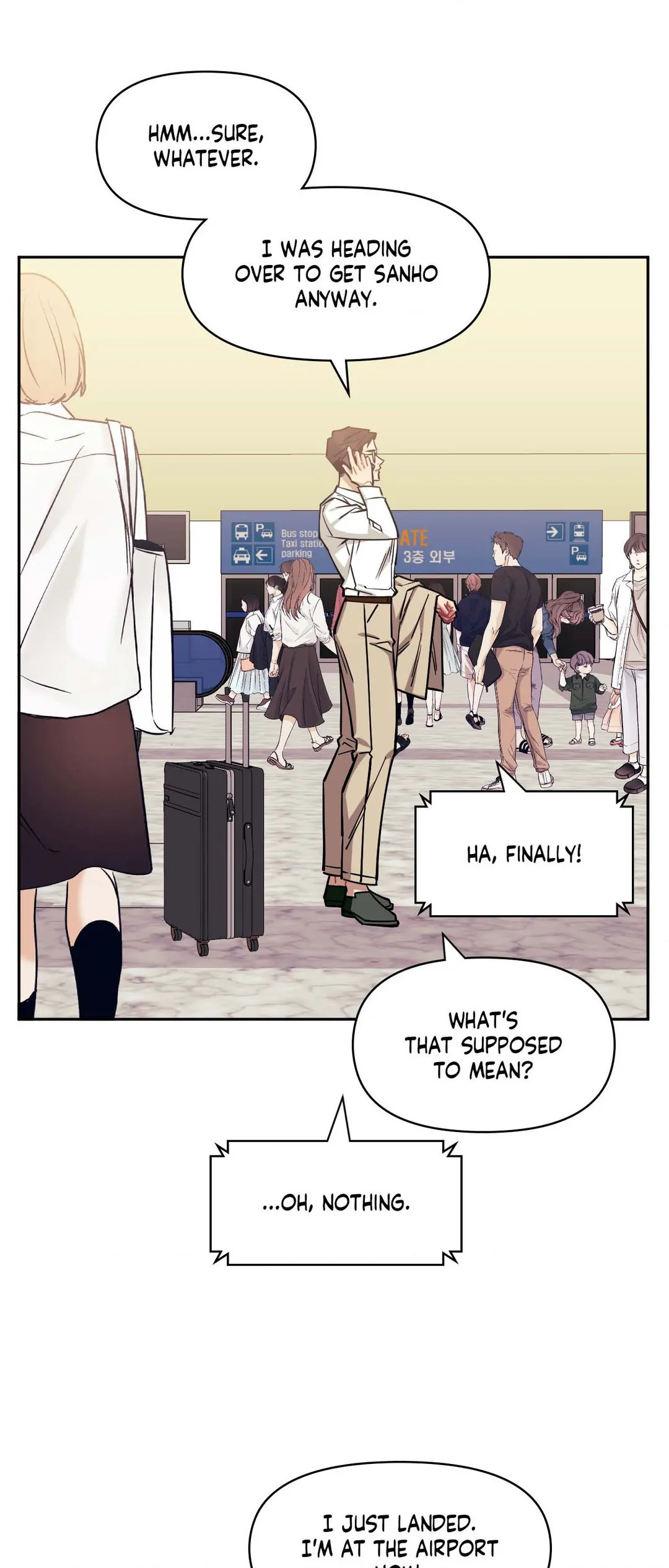 Stranger Than Friends - Side Story: Tak x Sanho (21) manhwa