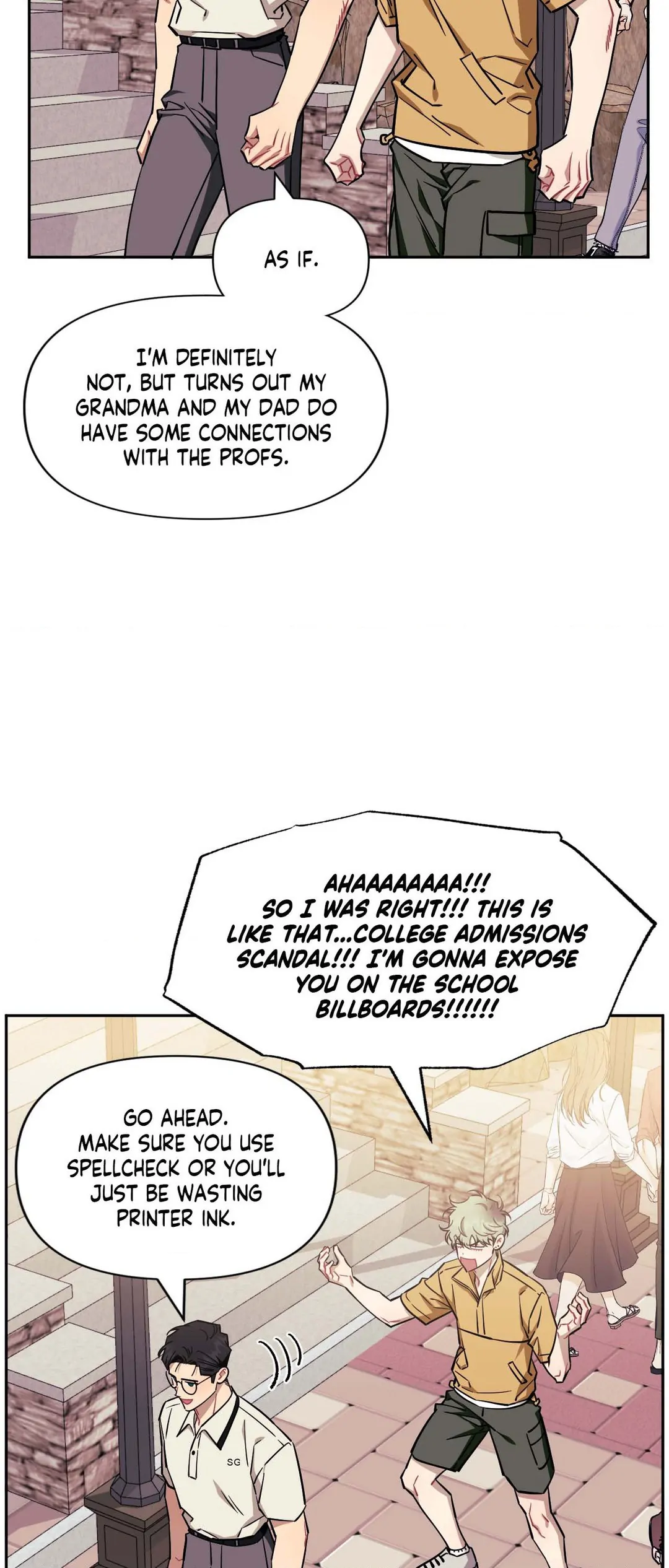 Stranger Than Friends - Side Story: Tak x Sanho (23) manhwa