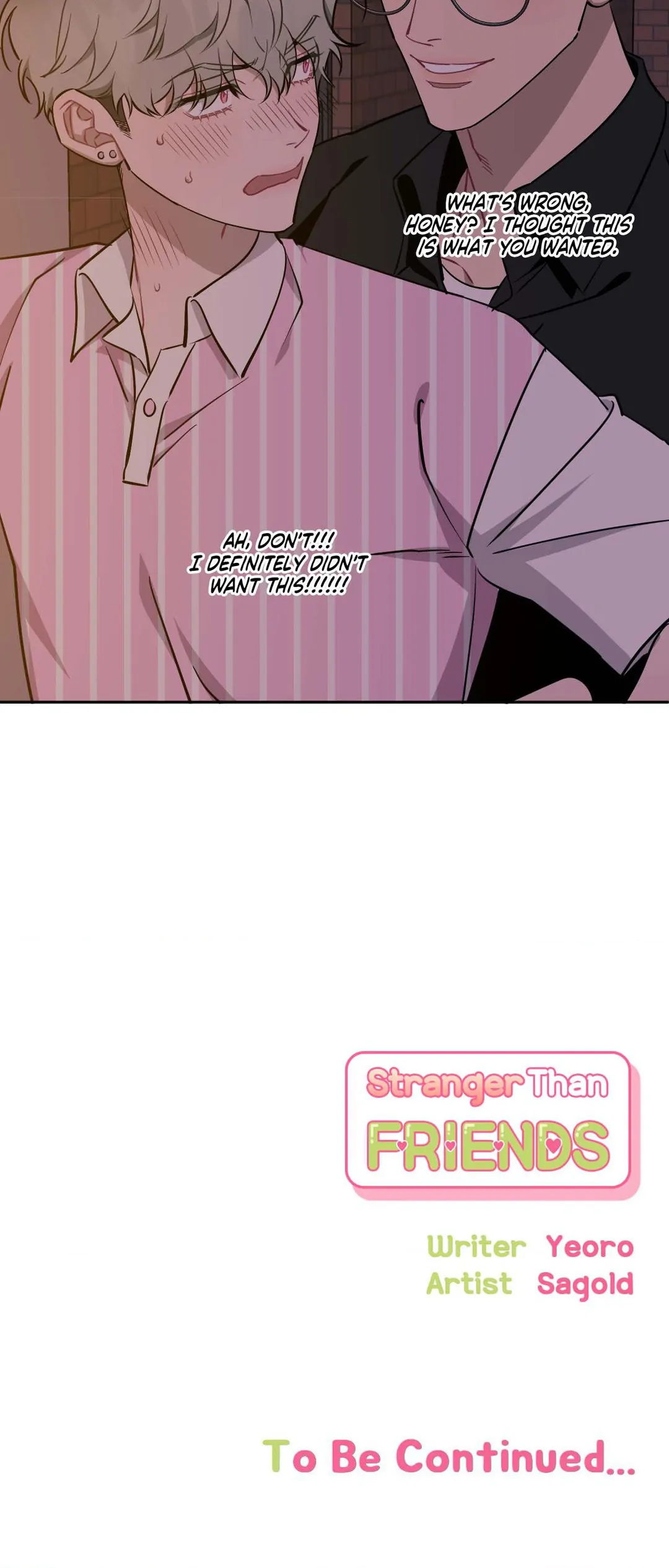 Stranger Than Friends - Side Story: Tak x Sanho (23) manhwa