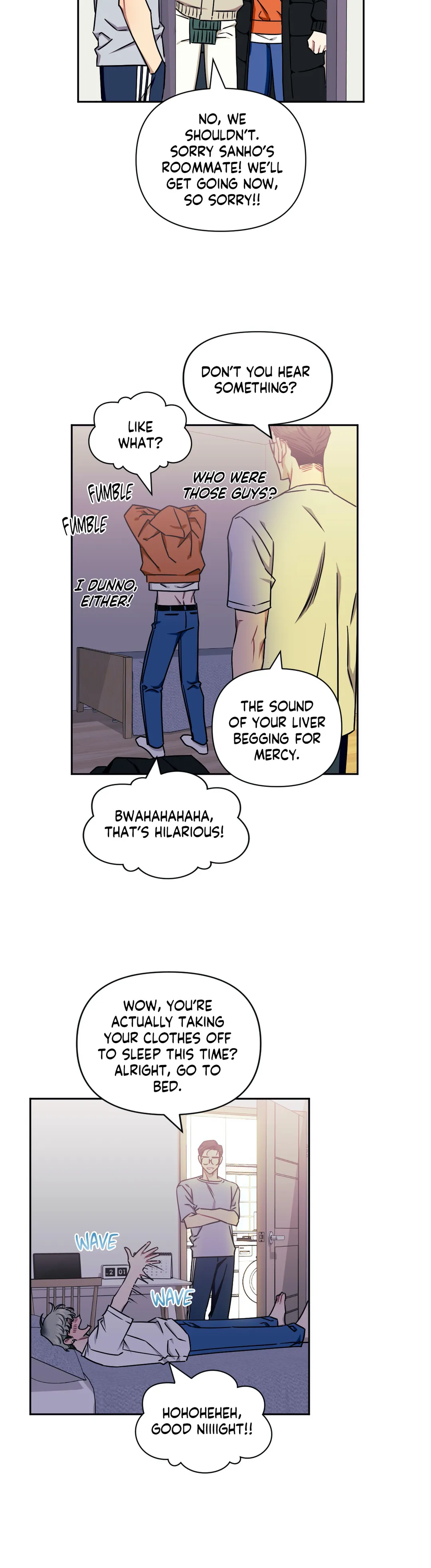 Stranger Than Friends - Side Story: Tak x Sanho (4) manhwa