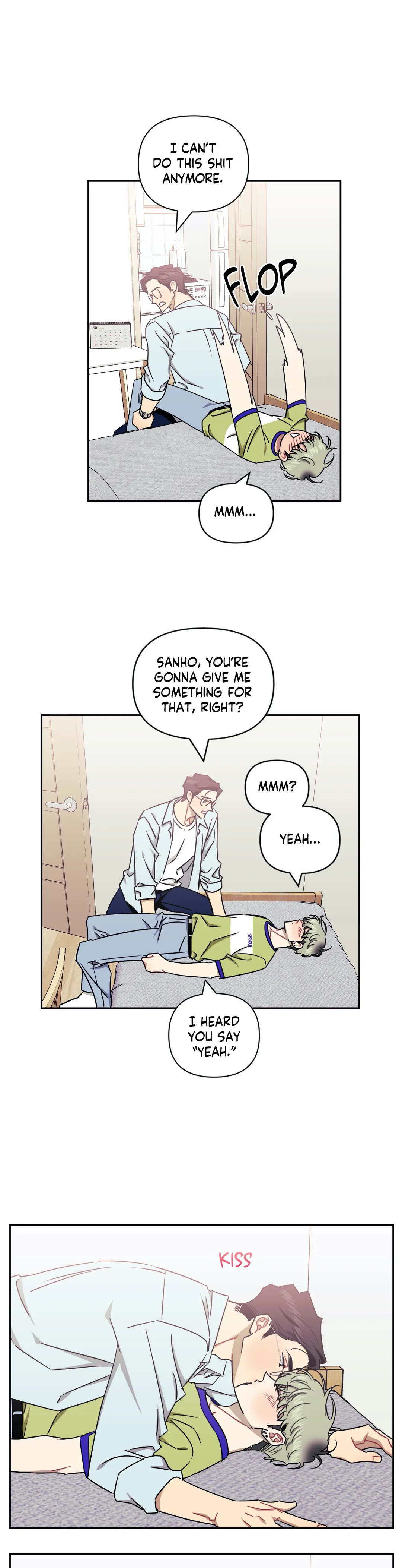 Stranger Than Friends - Side Story: Tak x Sanho (4) manhwa