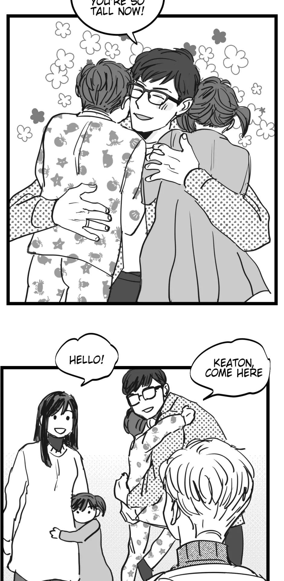 Two Sizes, too small - Side story: Family-01 manhwa