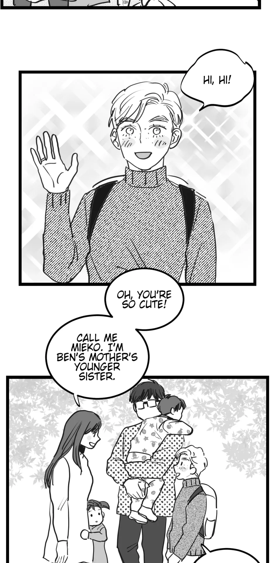 Two Sizes, too small - Side story: Family-01 manhwa