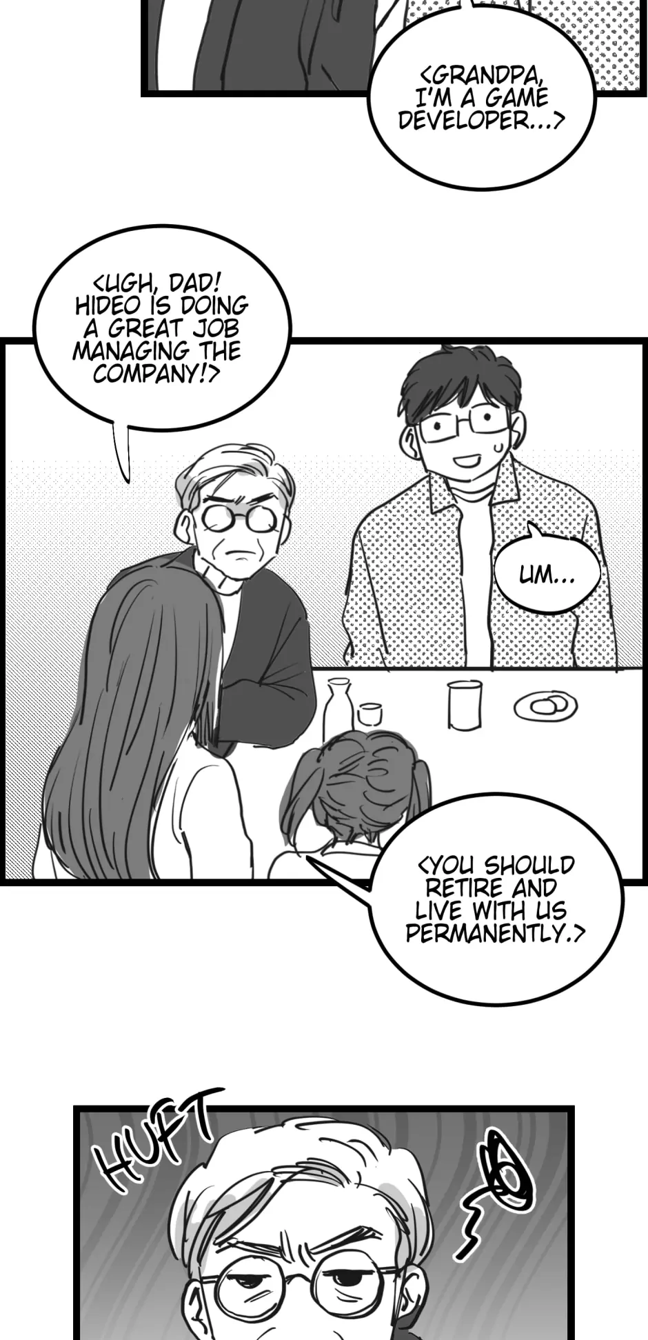 Two Sizes, too small - Side Story: Family-02 manhwa