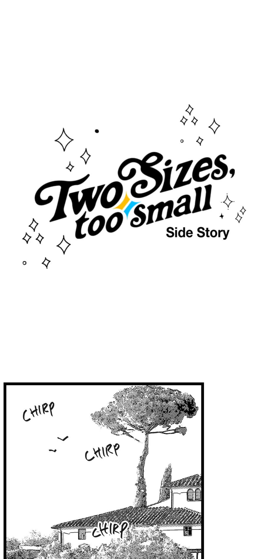 Two Sizes, too small - Side Story: Heartbroken 01 manhwa