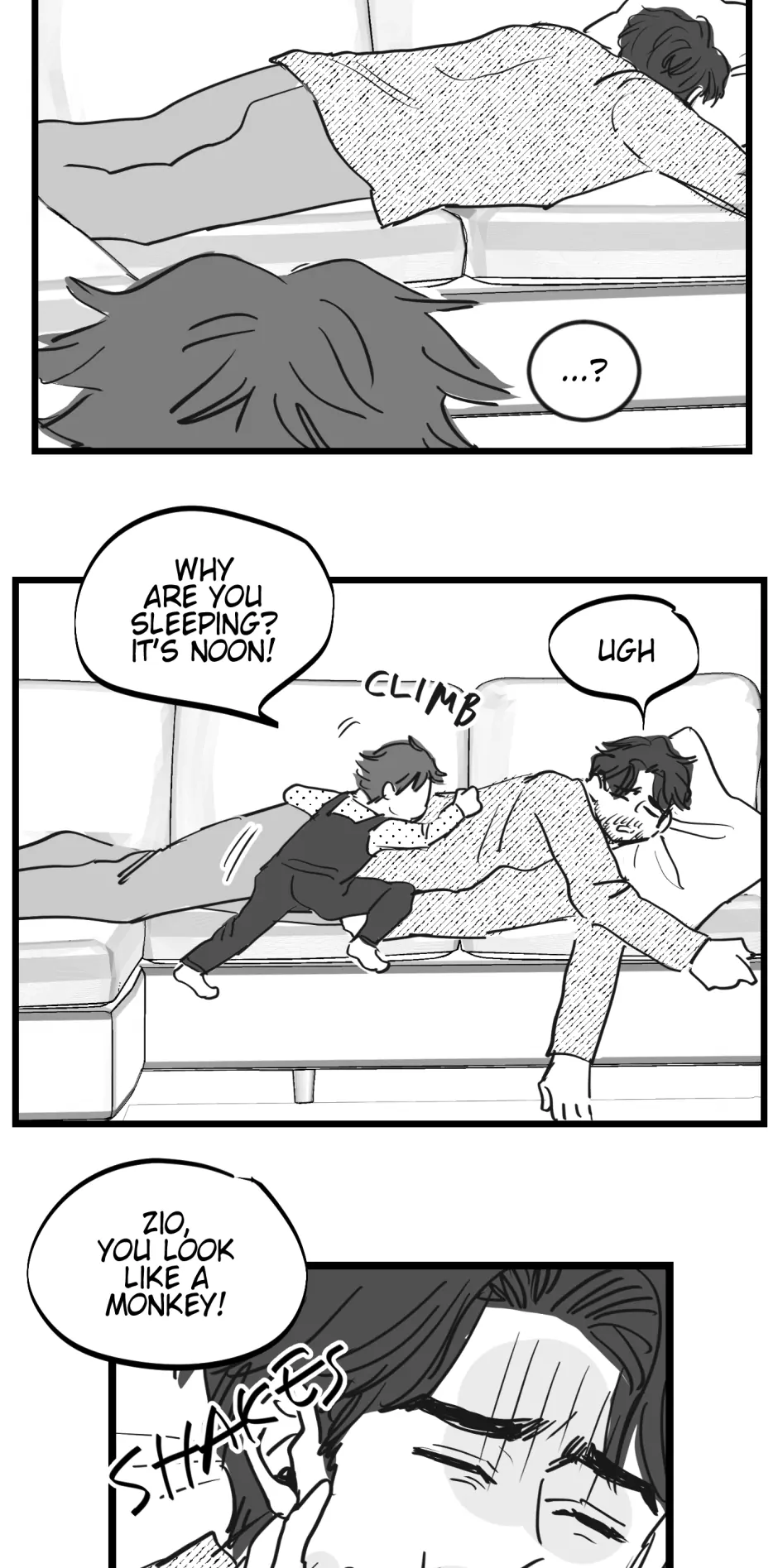 Two Sizes, too small - Side Story: Heartbroken 01 manhwa