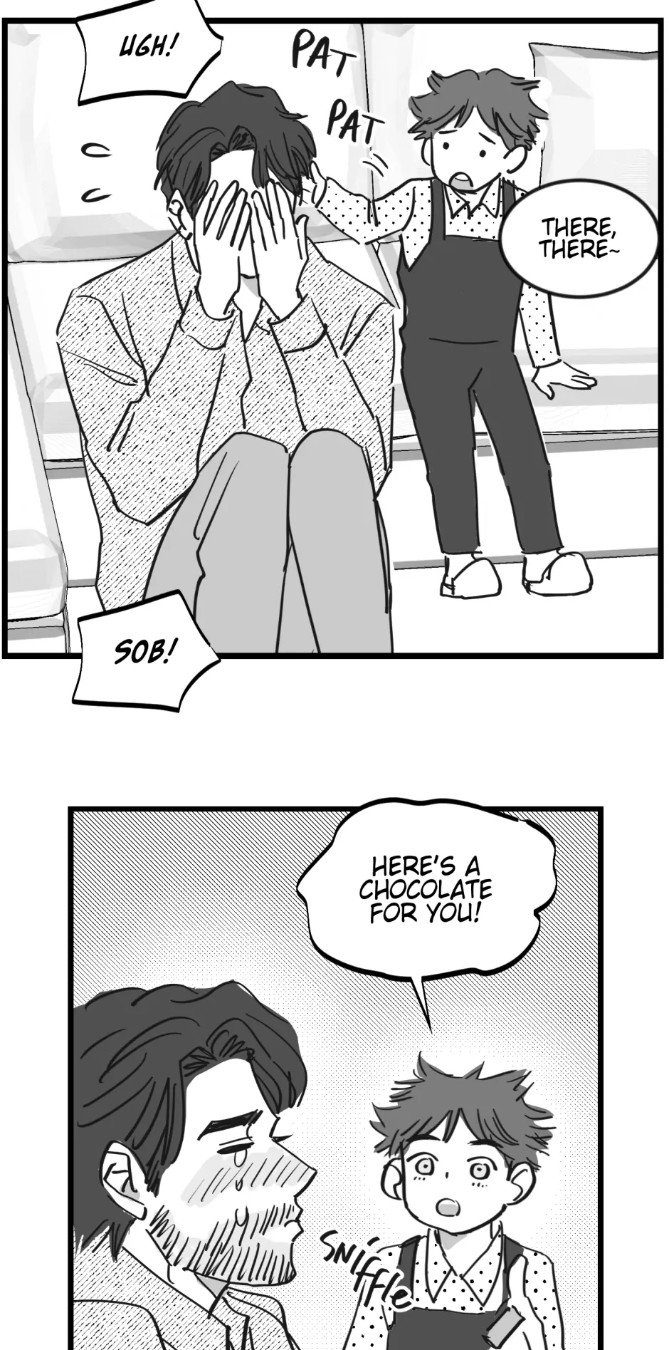 Two Sizes, too small - Side Story: Heartbroken 01 manhwa