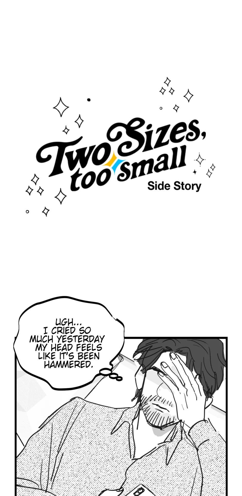 Two Sizes, too small - Side Story: Heartbroken 02 manhwa