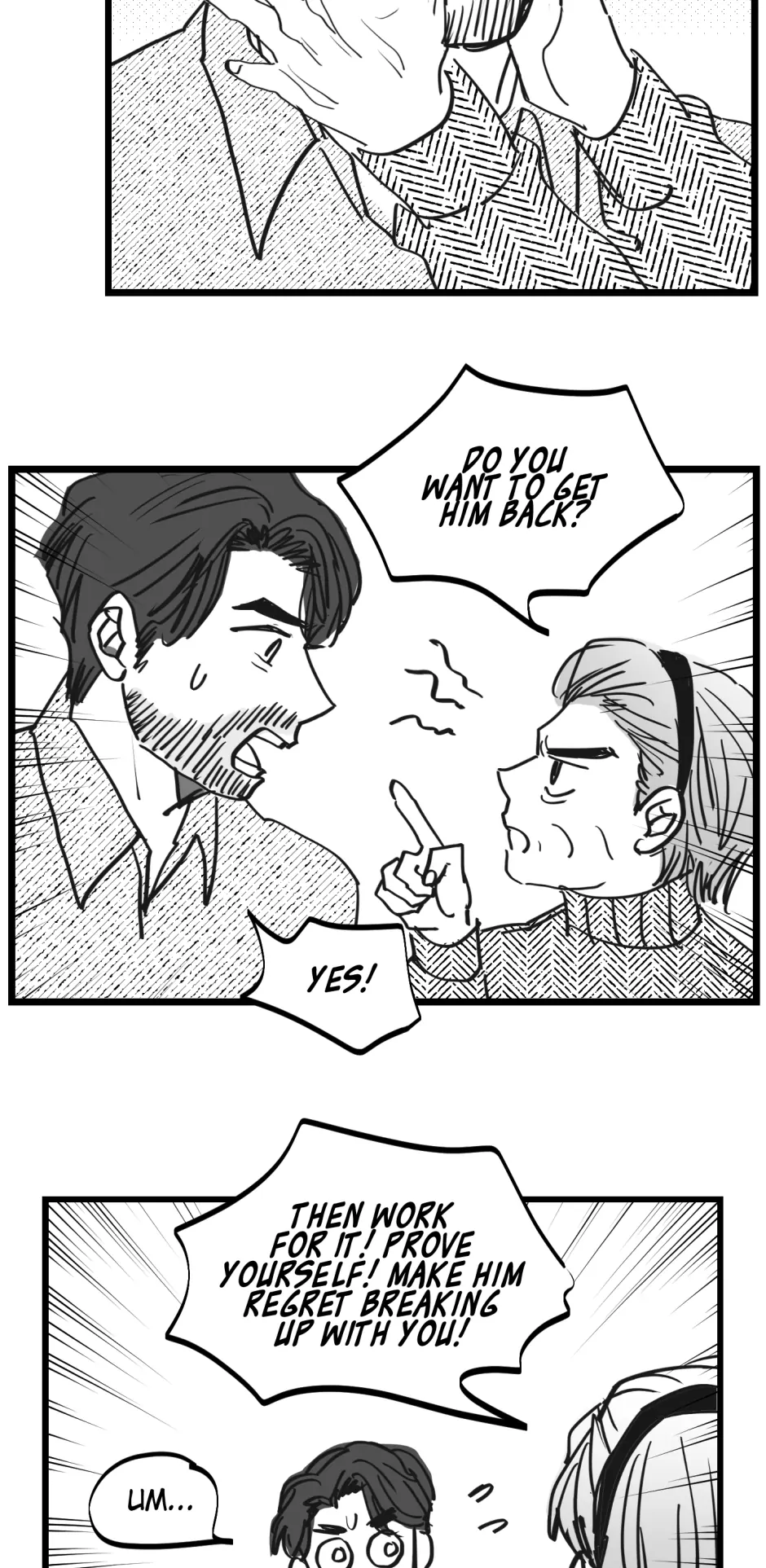 Two Sizes, too small - Side Story: Heartbroken 02 manhwa