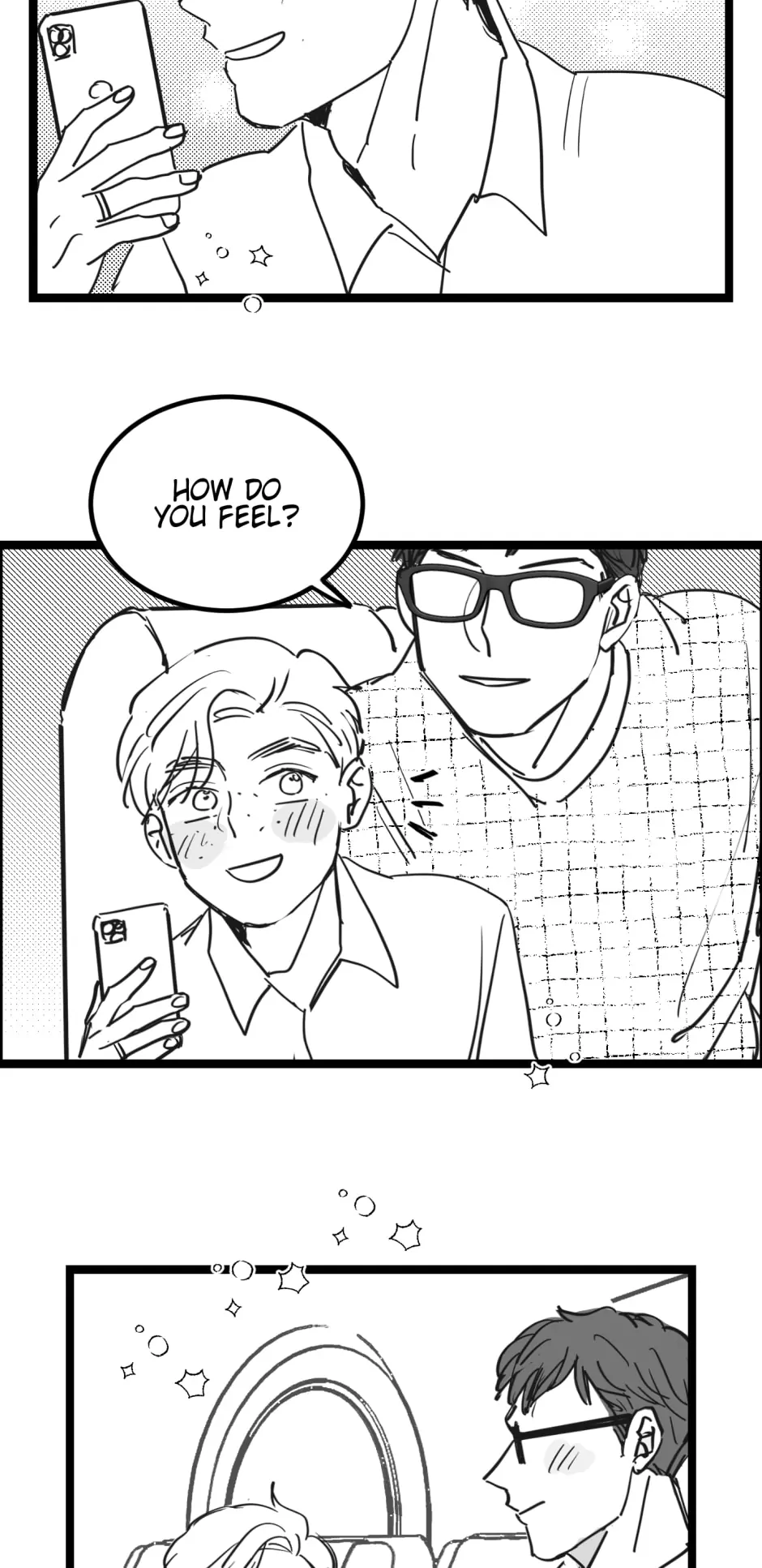 Two Sizes, too small - Side Story: Honeymoon! Pt.1 manhwa