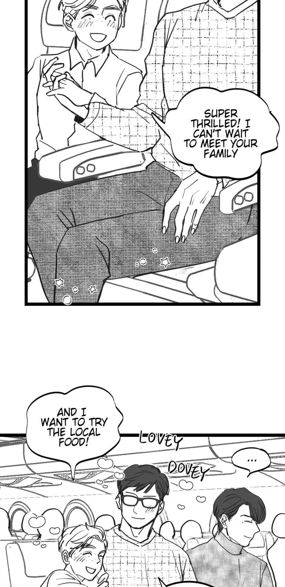 Two Sizes, too small - Side Story: Honeymoon! Pt.1 manhwa