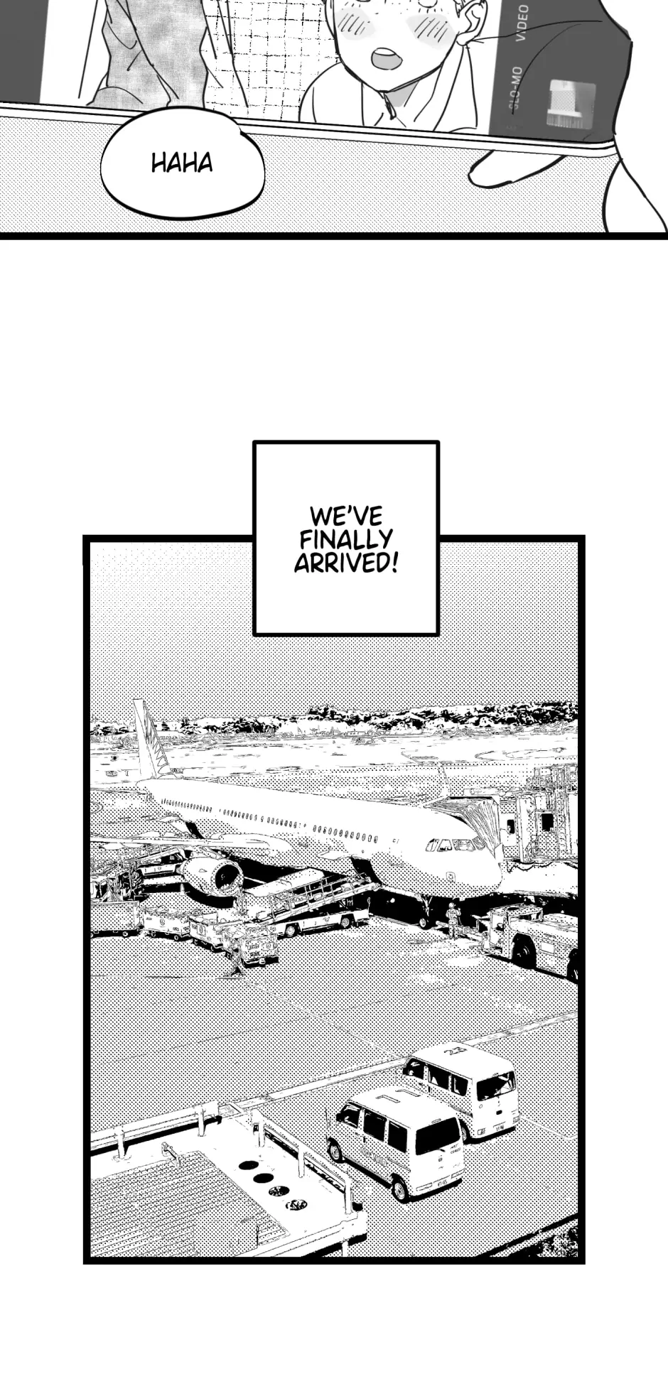 Two Sizes, too small - Side Story: Honeymoon! Pt.1 manhwa