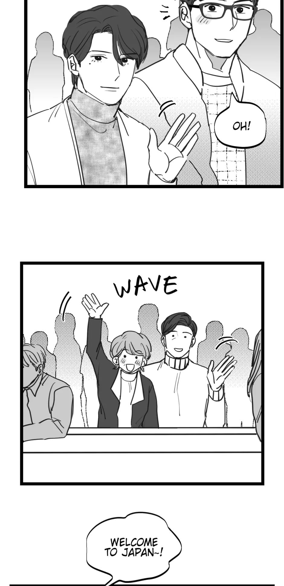 Two Sizes, too small - Side Story: Honeymoon! Pt.1 manhwa