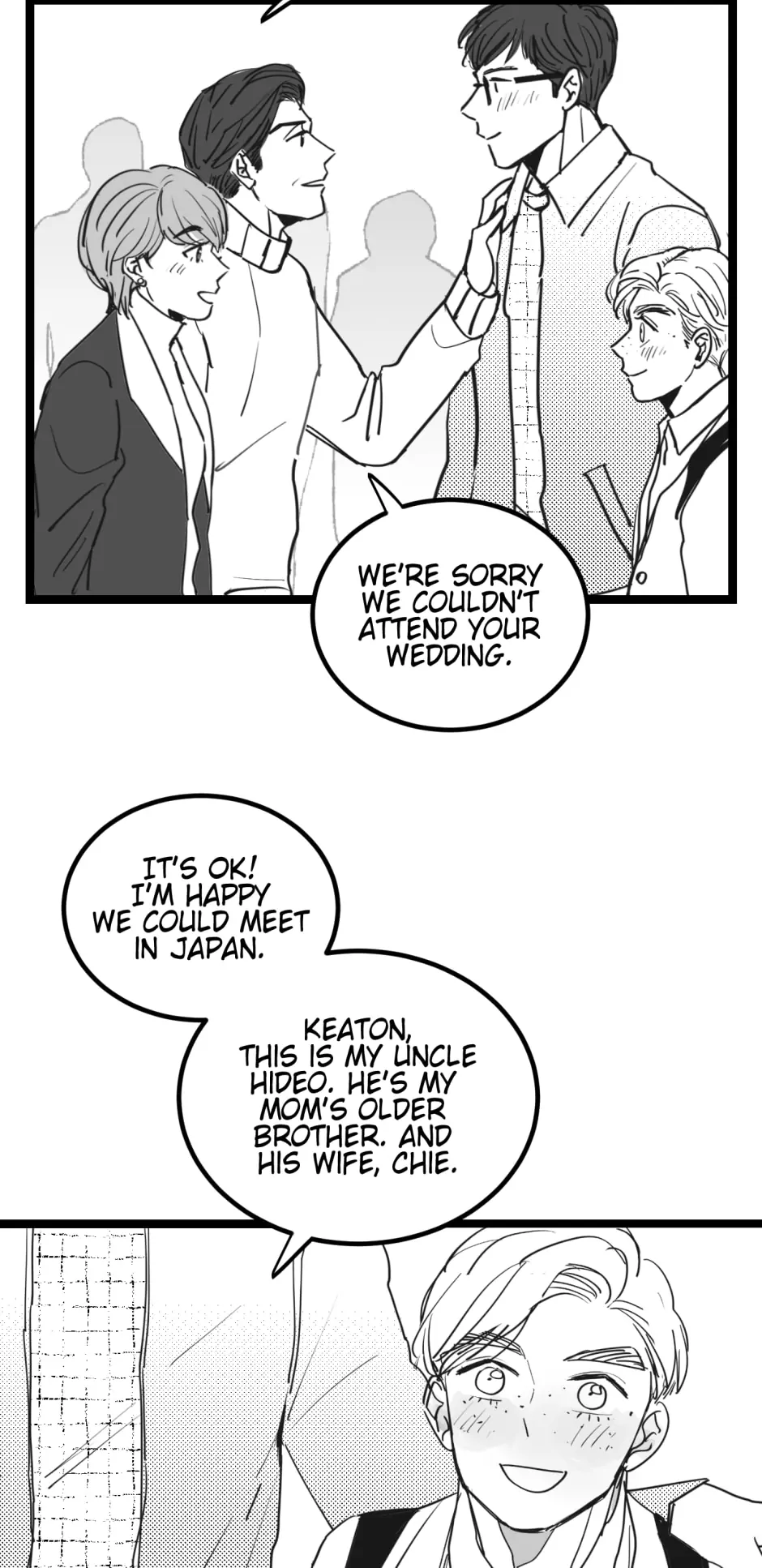 Two Sizes, too small - Side Story: Honeymoon! Pt.1 manhwa