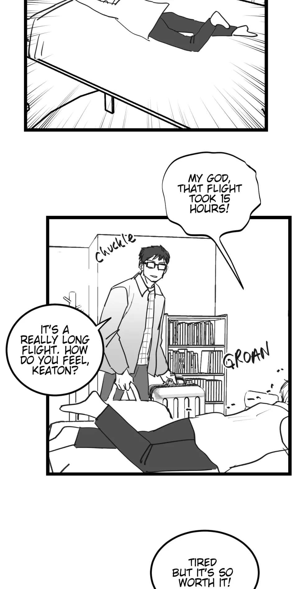 Two Sizes, too small - Side Story: Honeymoon! Pt.2 manhwa