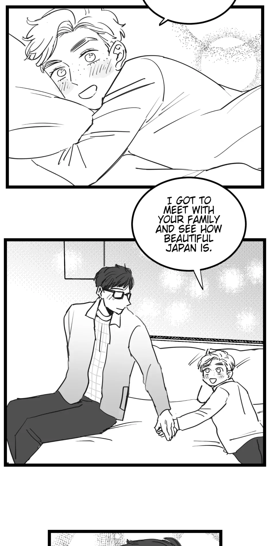 Two Sizes, too small - Side Story: Honeymoon! Pt.2 manhwa