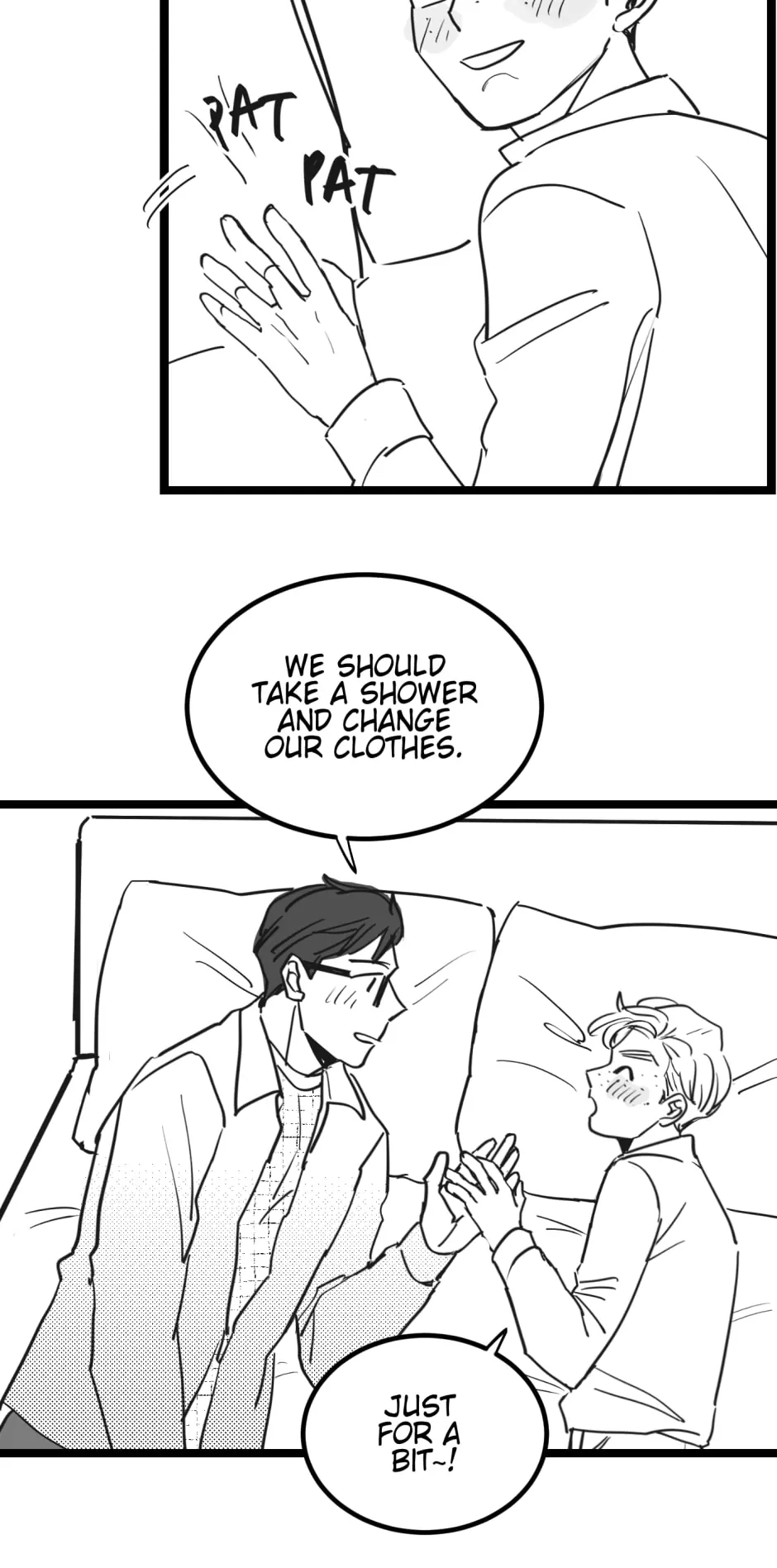 Two Sizes, too small - Side Story: Honeymoon! Pt.2 manhwa