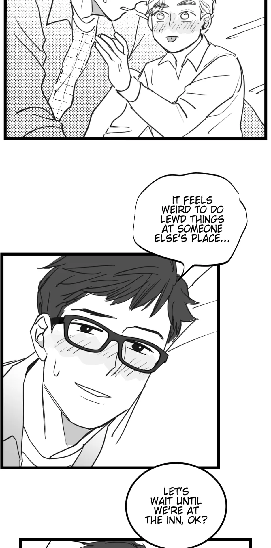 Two Sizes, too small - Side Story: Honeymoon! Pt.2 manhwa