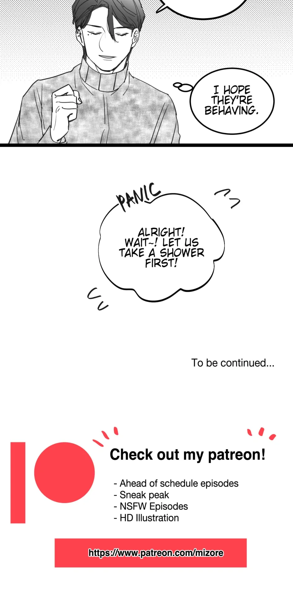 Two Sizes, too small - Side Story: Honeymoon! Pt.2 manhwa
