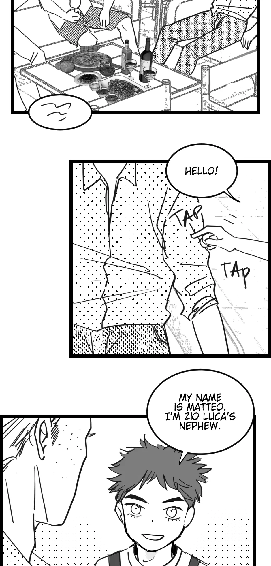 Two Sizes, too small - Side Story: Italy 02 manhwa