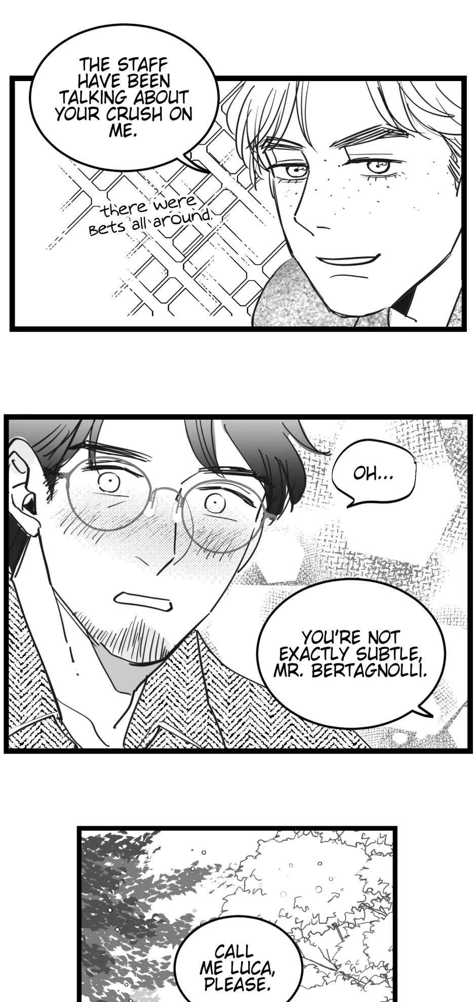 Two Sizes, too small - Side Story: Karl & Luca 01 manhwa
