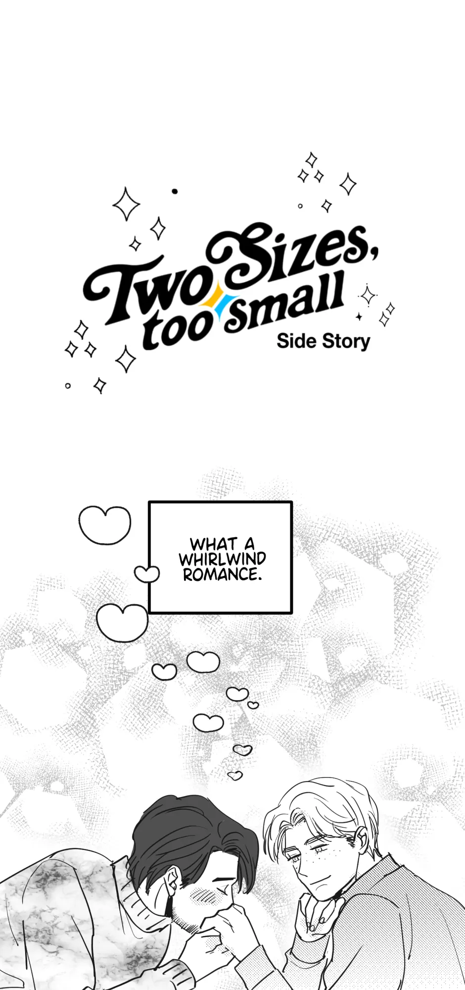 Two Sizes, too small - Side Story: Karl & Luca 02 manhwa