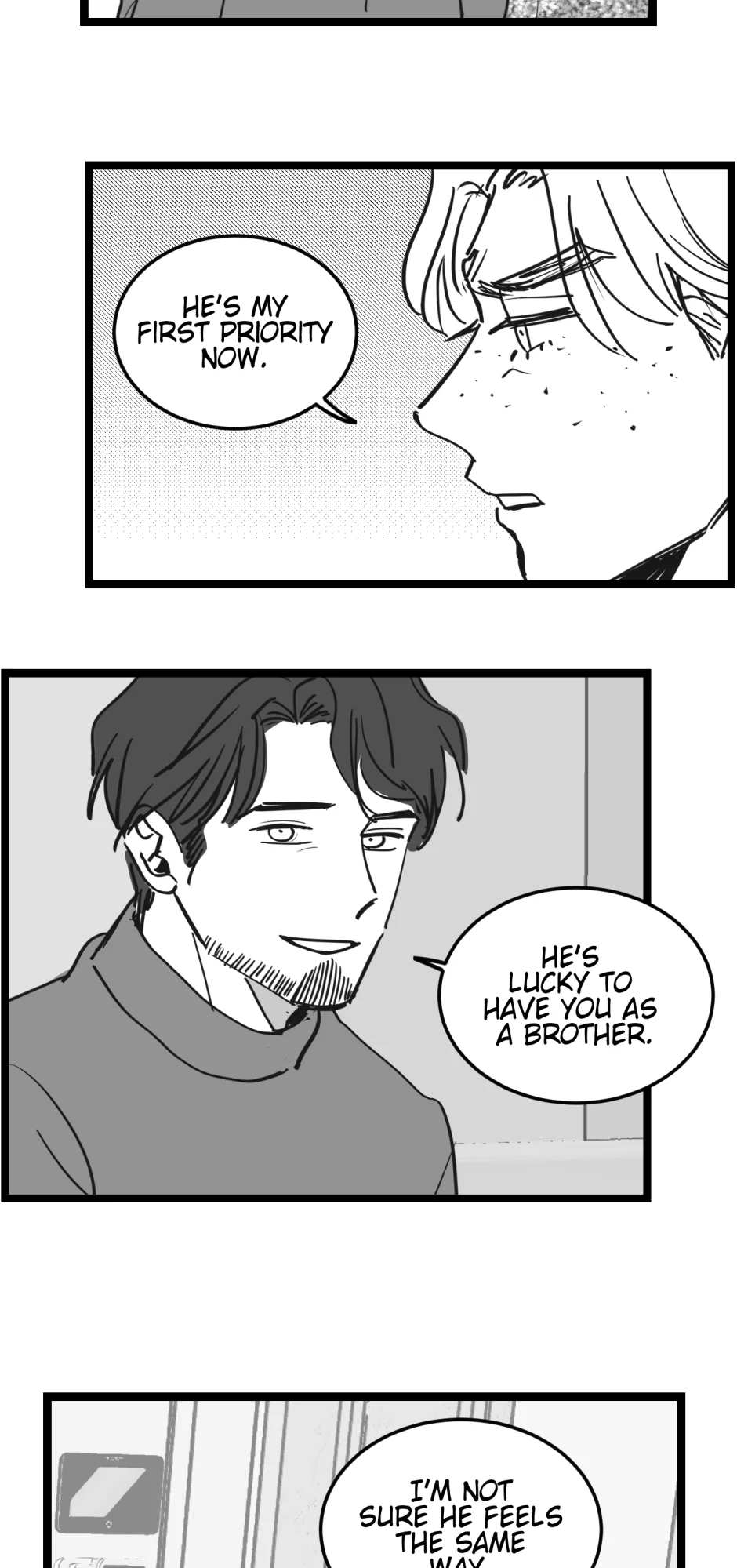 Two Sizes, too small - Side Story: Karl & Luca 02 manhwa
