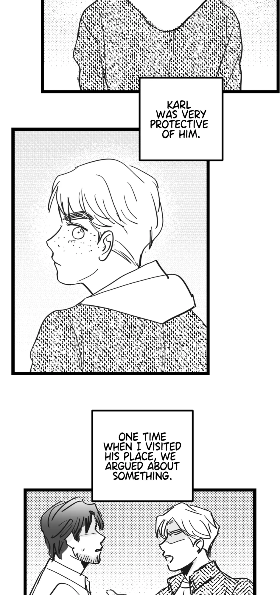 Two Sizes, too small - Side Story: Karl & Luca 02 manhwa