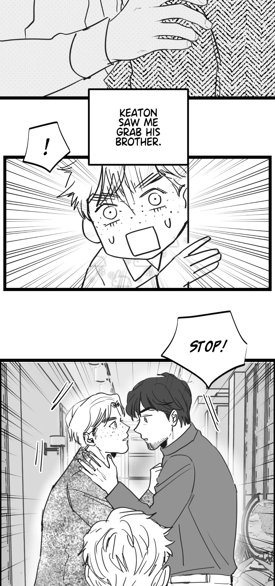 Two Sizes, too small - Side Story: Karl & Luca 02 manhwa
