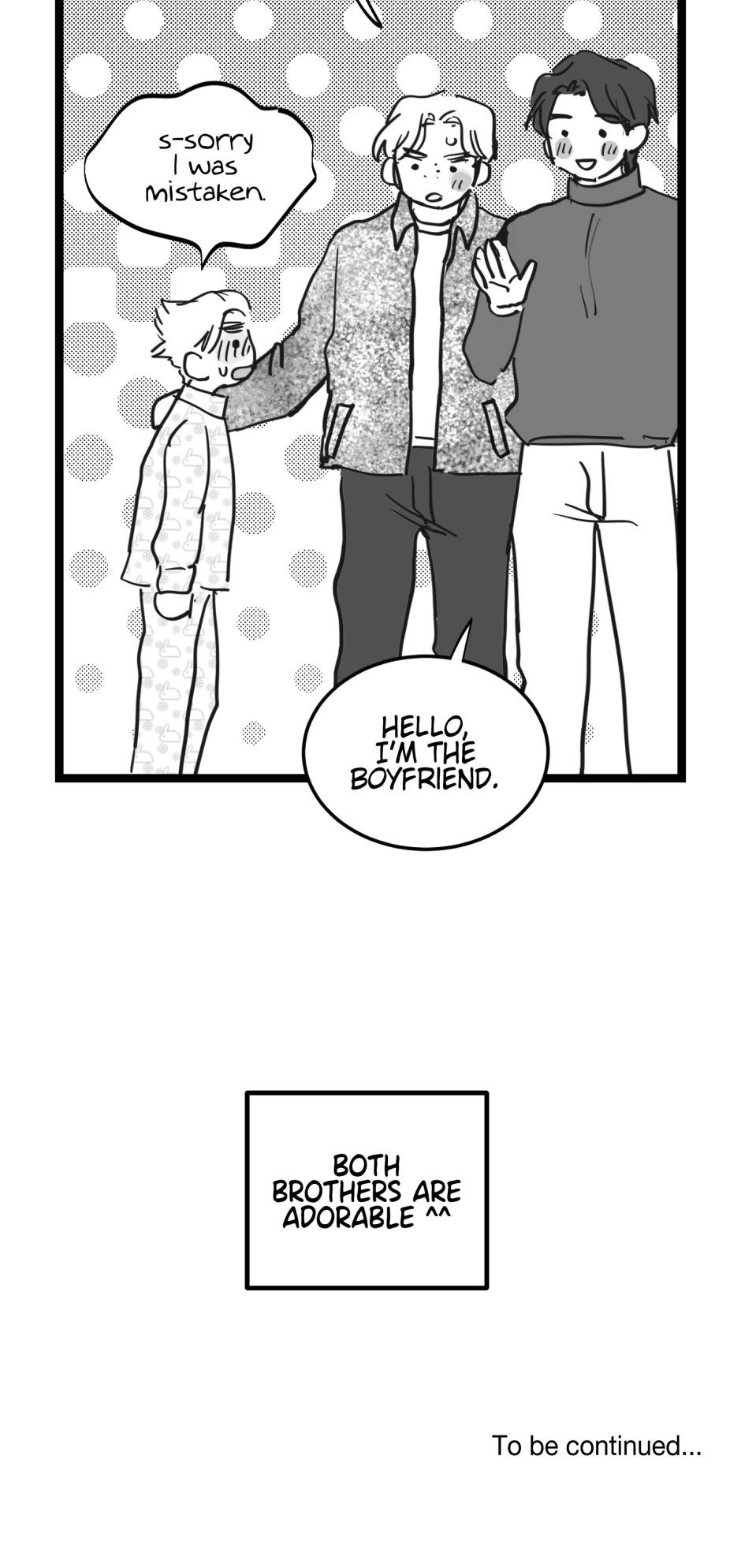 Two Sizes, too small - Side Story: Karl & Luca 02 manhwa