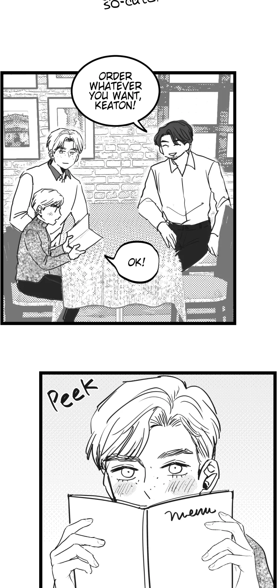 Two Sizes, too small - Side Story: Luca's 01 manhwa