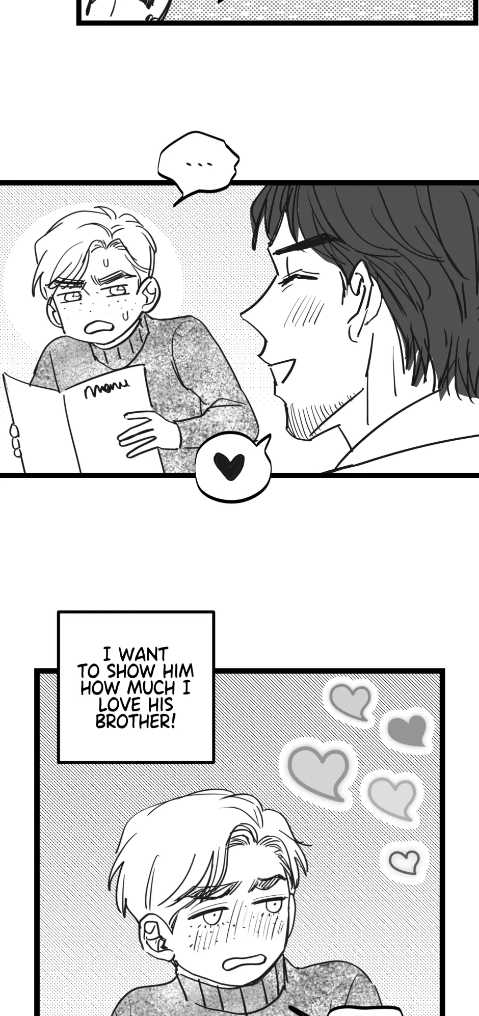 Two Sizes, too small - Side Story: Luca's 01 manhwa