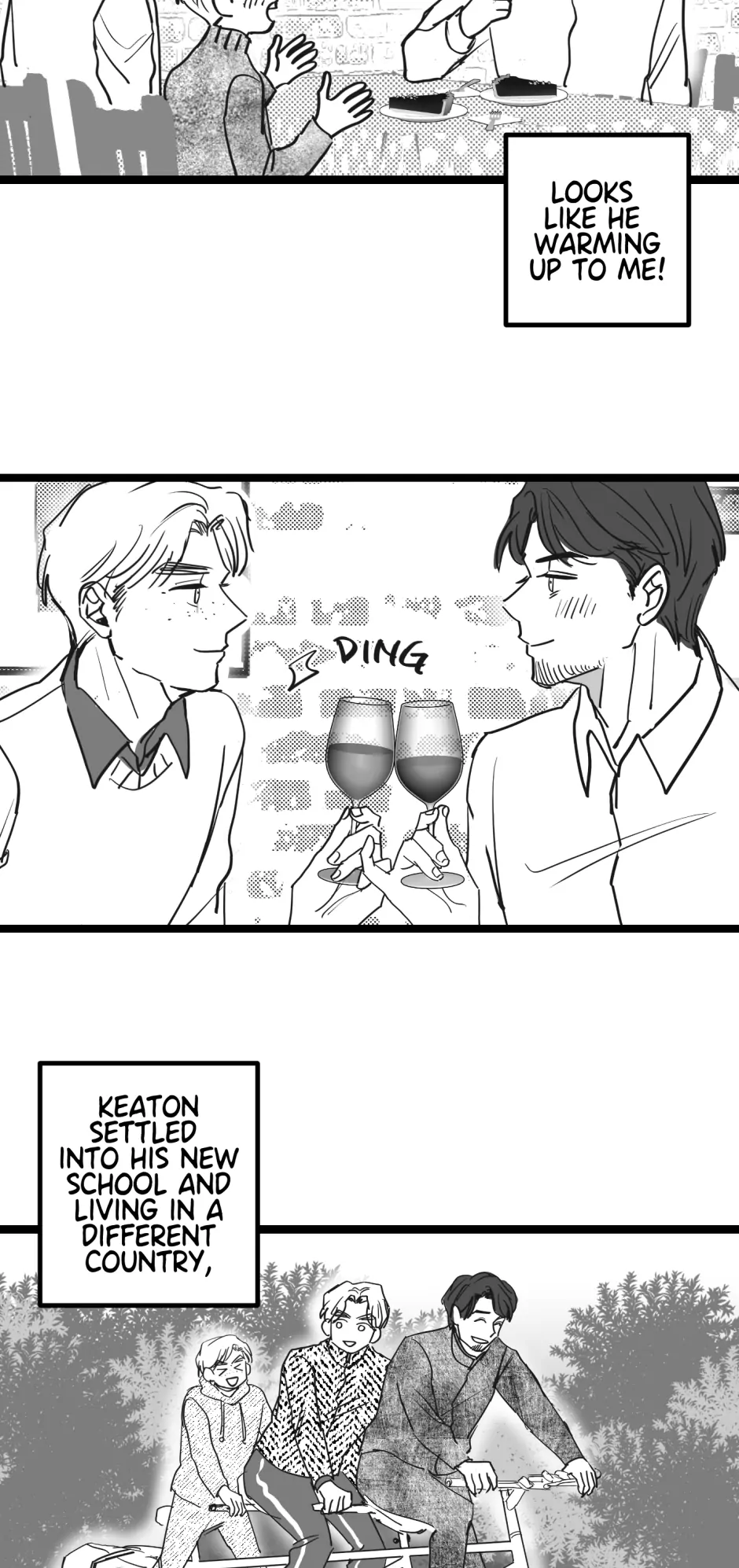 Two Sizes, too small - Side Story: Luca's 01 manhwa