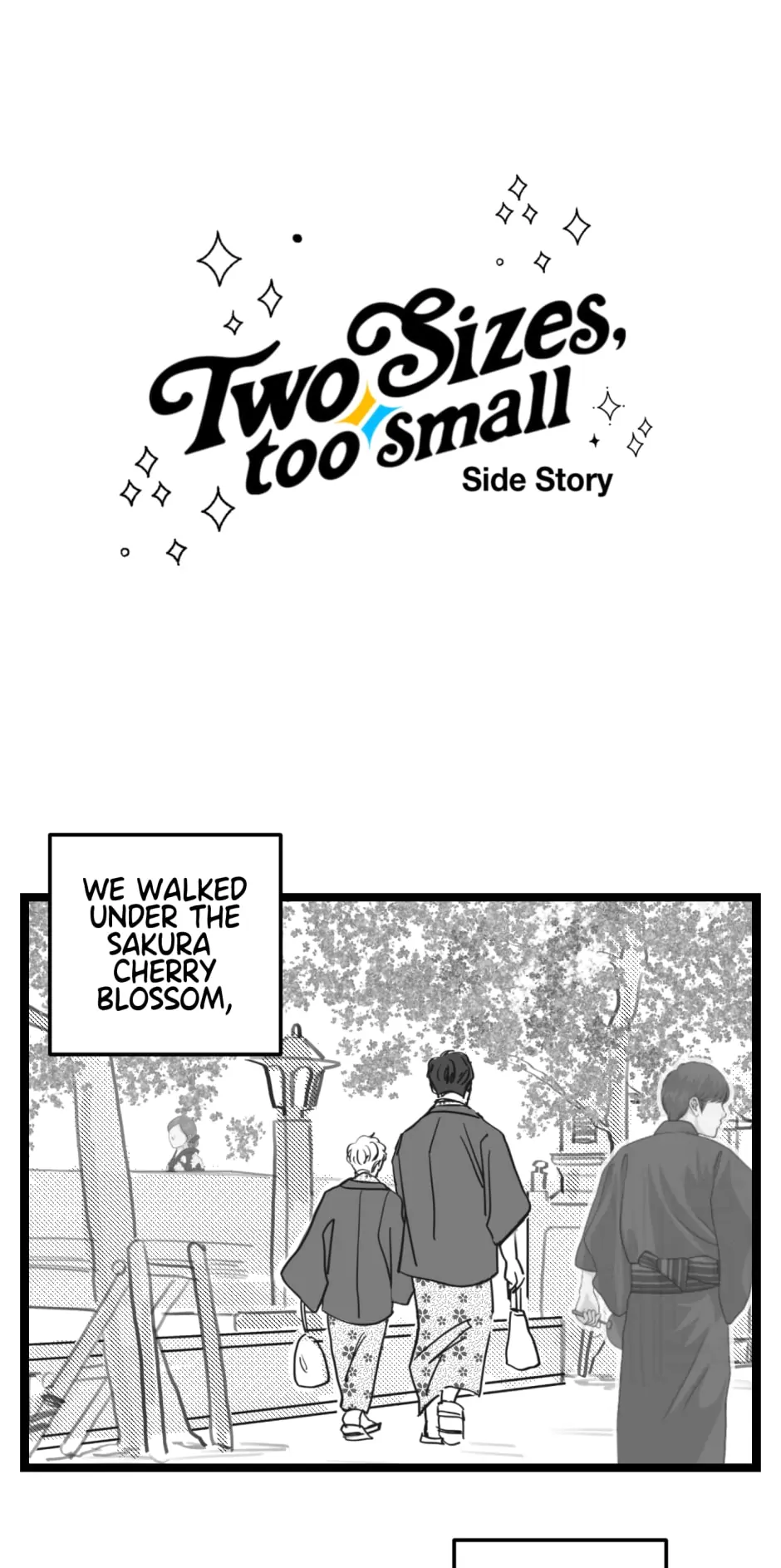 Two Sizes, too small - Side Story: Onsen-01 manhwa