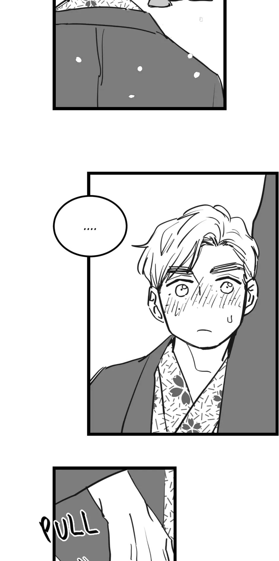 Two Sizes, too small - Side Story: Onsen-01 manhwa