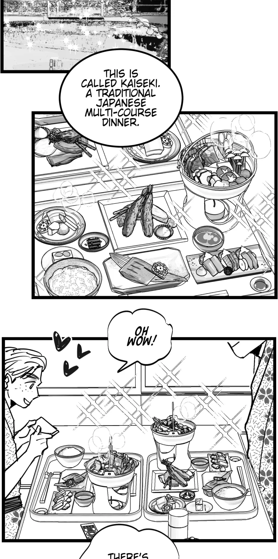 Two Sizes, too small - Side Story: Onsen-01 manhwa