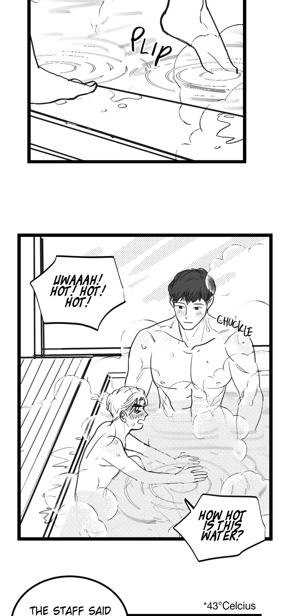 Two Sizes, too small - Side Story: Onsen-02 manhwa